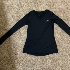 Black nike dry-fit long sleeve
